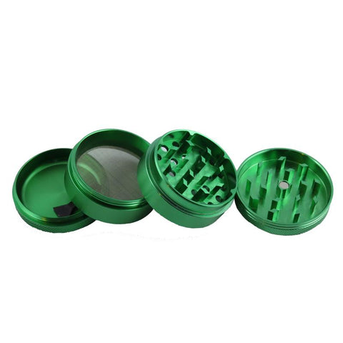 Metallic Herb Crusher Green Color Small Size