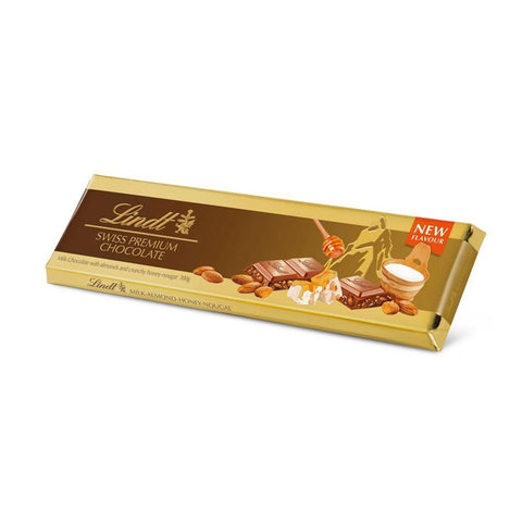 Lindt Chocolate Crunchy Nougat Gold Bar 300g
