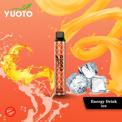 Yuoto Luscious Energy Drink Ice 3000 Puffs