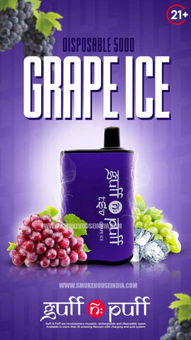Guff n Puff Grape Ice (5000 Puff)