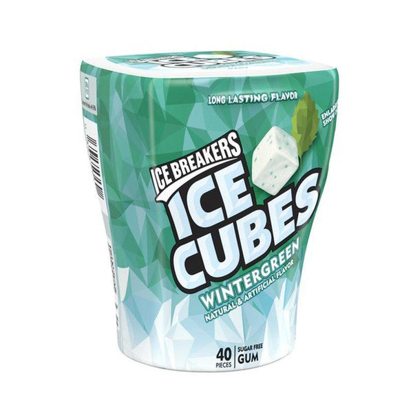 Ice Breaker Ice Cubes Wintergreen Flavor gum