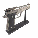 Metal Pistol Lighter with loading system with cover