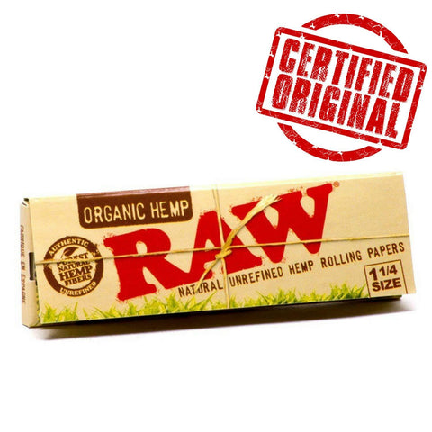 RAW Organic Hemp Regular 1 1/4 Paper