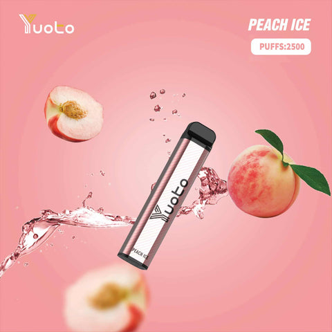 Yuoto XXL Peach Ice 2500 Puff