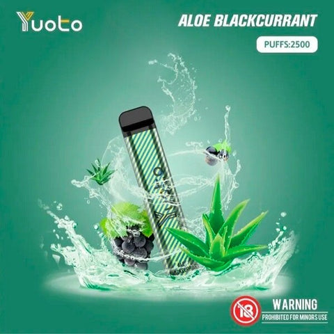 Yuoto XXL Aloe Blackcurrant 2500 Puff