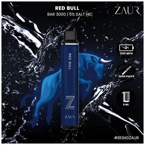 Zaur Red Bull Disposable Bar
